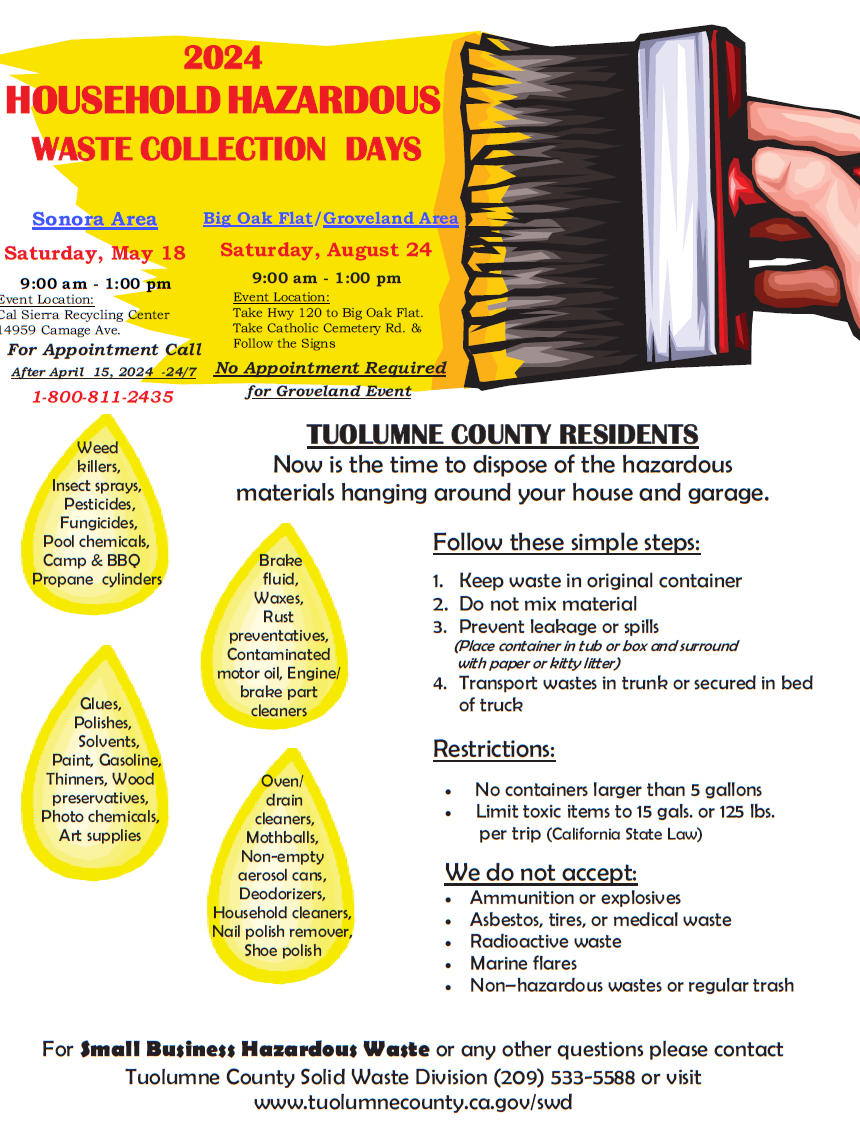 Household Hazardous Waste Collection Event
