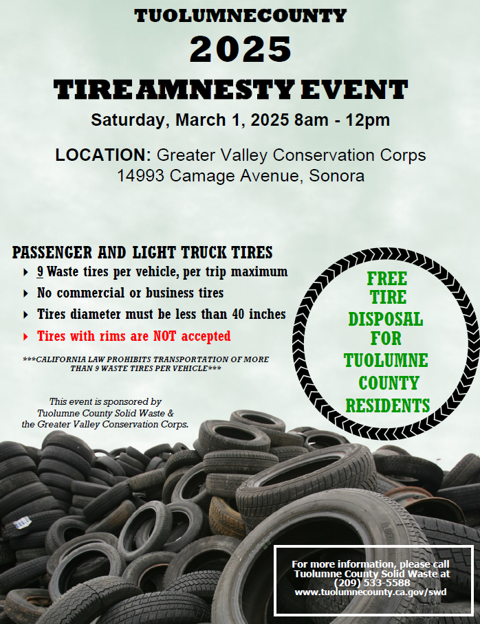 Tire Amnesty Event