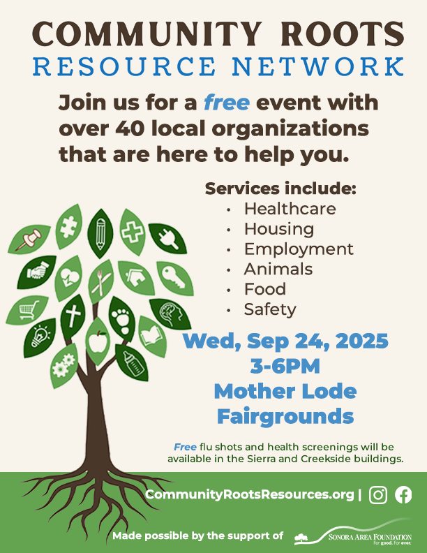 Community Roots-Flu Clinic Flier 2025