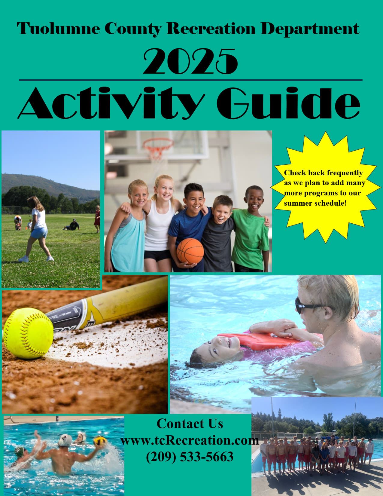 2025 Activity Guide Cover